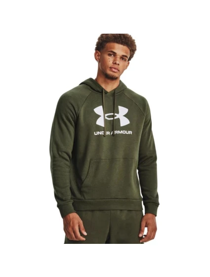 Under Armour Rival Fleece Logo HD Olive 1379758 390 M Under Armour Rival Fleece Logo HD Olive 1379758 390 M