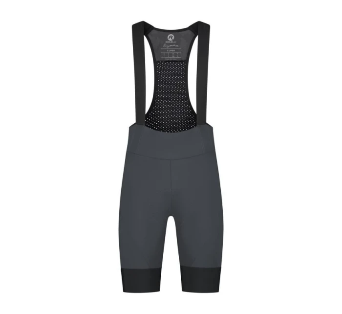 Rogelli spodenki na szelkach SIGNATURE szare S