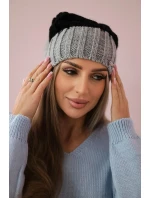 Paris fleecová čepice K212 model 18750085 - K-Fashion Paris fleecová čepice K212 model 18750085 - K-Fashion