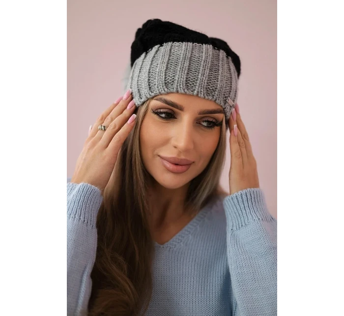 Paris fleecová čepice K212 model 18750085 - K-Fashion Paris fleecová čepice K212 model 18750085 - K-Fashion