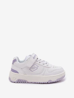 Dětské tenisky na suchý zip LOTTO GROOVIN 2600130K bílo-fialové