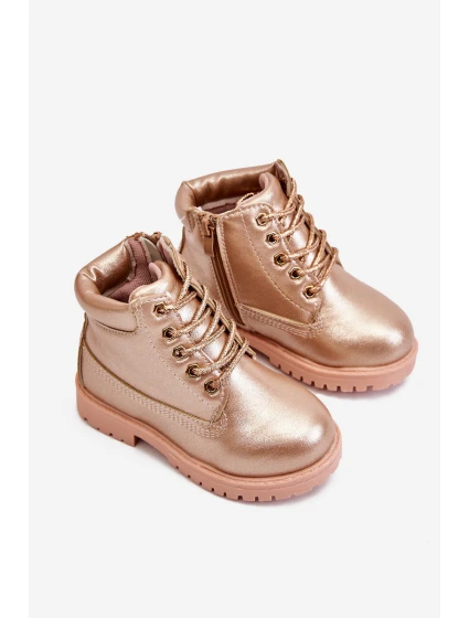 Dětské boty zateplené Champagne model 21522255 - Boto Dětské boty zateplené Champagne model 21522255 - Boto