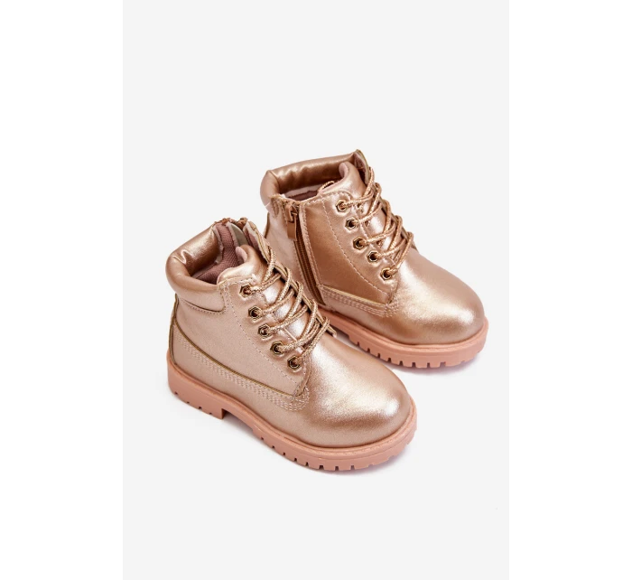 Dětské boty zateplené Champagne model 21522255 - Boto Dětské boty zateplené Champagne model 21522255 - Boto