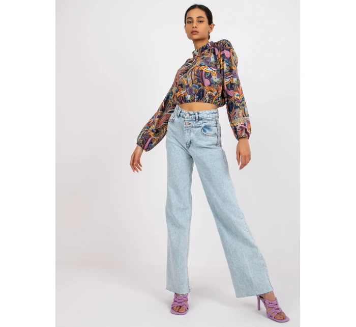 Blúzka DHJ BZ 15170.39 tmavo modrá