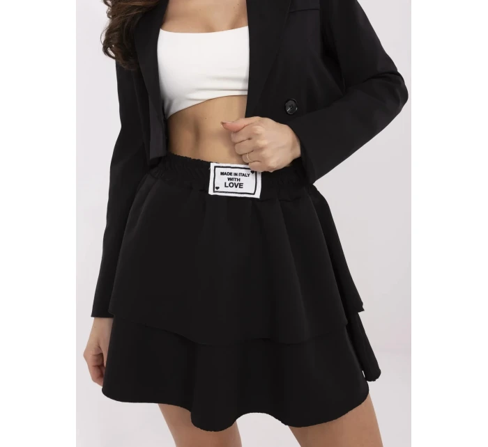 Sukňa MI SD G9123 1,25 čierna Sukňa MI SD G9123 1,25 čierna