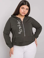 Blúzka RV BL 7179.27 tmavá khaki