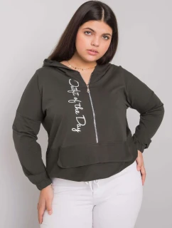 Blúzka RV BL 7179.27 tmavá khaki