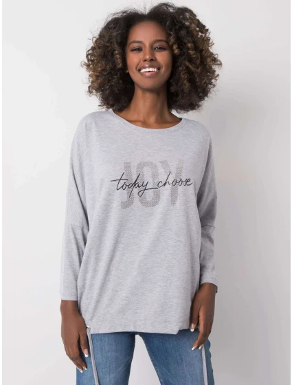 Blúzka RV BZ 6282.85P sivá