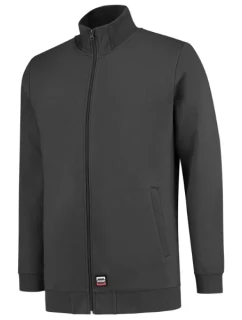 Sweat Jacket Washable 60 °C mikina unisex tmavě šedá