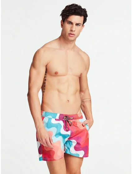 Pánské plavky model 8404922 vícebarevná - Guess Pánské plavky model 8404922 vícebarevná - Guess