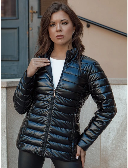 Dámska prešívaná bunda BUSY BEE TY4538 black - FashionStreet