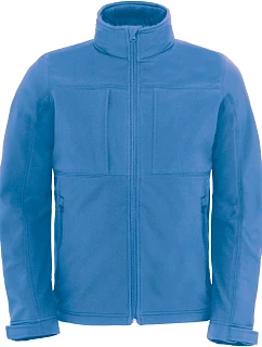 B&C Hooded Softshell /men Pánská 3-vrstvá softshellová bunda s kapucí model 22482918 azure