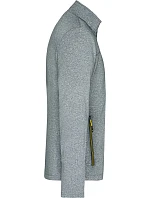 JN Pánská 2vrstvá melanžová softshell bunda 02. dark model 22530649 - Daiber