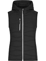 JN Dámská strečová fleecová vesta 02. black/black model 22414896 - Daiber