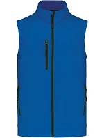 Kariban K 403 Pánska 3-vrstvová softshellová vesta 20.K403 aqua blue