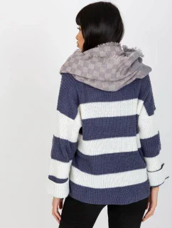 Tunelový šál AT KM 9501.10 šedoružová