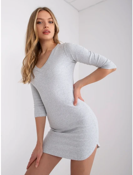 Šaty RV SK 7453.63 svetlo šedá