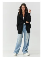 Sveter na gombíky model 217407 Makadamia