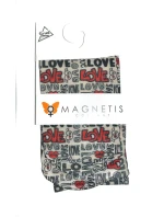 Dámske vzorované ponožky Magnetism lycra 20 den