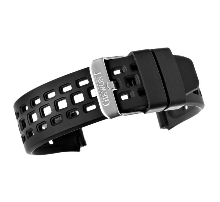 Remienok pre inteligentné hodinky GIEWONT GW440 GWP440-1 - silikónový čierny Remienok pre inteligentné hodinky GIEWONT GW440 GWP440-1 - silikónový čierny