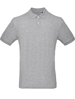 B&C Inspire Polo /men_° Pánske polo tričko z bio bavlny 01.0430 heather grey B&C Inspire Polo /men_° Pánske polo tričko z bio bavlny 01.0430 heather grey