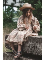 Dětské sandály na suchý zip s pruhy Černá model 21621461 - Boto