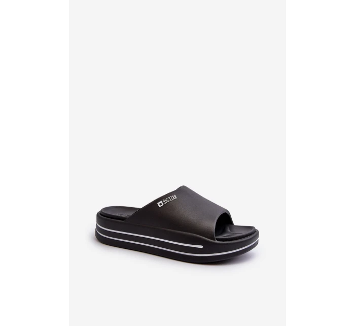 Dámské sandály na platformě Big Star model 21652623 černé - Big Star Shoes Dámské sandály na platformě Big Star model 21652623 černé - Big Star Shoes