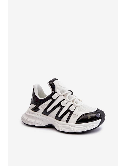 Dámské tenisky na masivní podrážce bílé model 21659047 - Boto