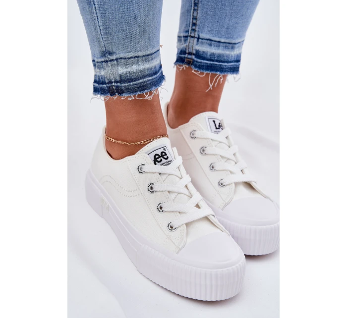 Dámské Tenisky Na Platformě Bílé ISLA C WOMEN LOW model 21695920 - Lee