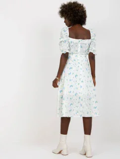 Dámske šaty LK SK 508964 bielej a modrej