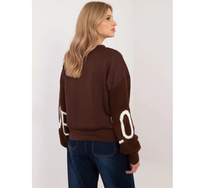 Mikina MI BL M5975.26P hnedá Mikina MI BL M5975.26P hnedá