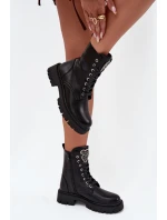 Šnurovanie vyšší model 216649 Krok v štýle