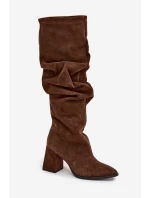 Topánky na podpätku model 219401 Krok vo veľkom štýle