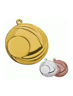 Generálska zlatá medaila s miestom pre emblém 25 mm oceľ