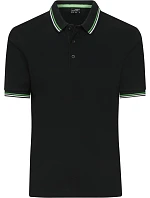 JN Pánské těžké piqué polo s proužky 02. green model 22531360 - Daiber JN Pánské těžké piqué polo s proužky 02. green model 22531360 - Daiber