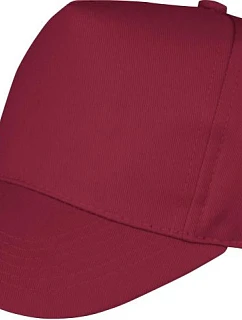 RC Dětská 5 panelová kšiltovka 28. burgundy model 22424767 - Result Headwear