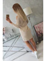 Šaty s 3D béžová model 18744124 - K-Fashion