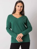 Blúzka RV BZ 7315.39X tmavo zelená