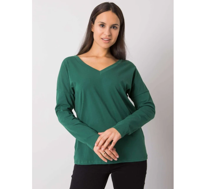 Blúzka RV BZ 7315.39X tmavo zelená