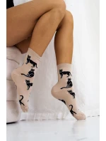 Milena 0200 Kočky ponožky 37-41 Milena 0200 Kočky ponožky 37-41