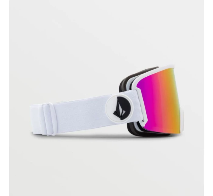 Snowboardové okuliare Volcom Garden Matte White/Pink Chrome s UV ochranou Pink (VG0122101) Snowboardové okuliare Volcom Garden Matte White/Pink Chrome s UV ochranou Pink (VG0122101)
