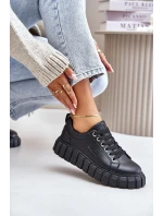 Zateplené dámské sneakersy Big Star model 21676113 Černé - Big Star Shoes