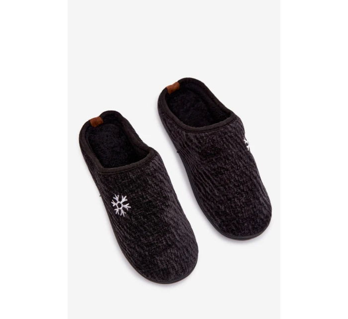 Pánské černé pantofle model 21821694 - Boto