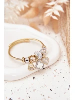 Dámský Náramek Charms Růžový Stříbrný Mouse Dámský Náramek Charms Růžový Stříbrný Mouse