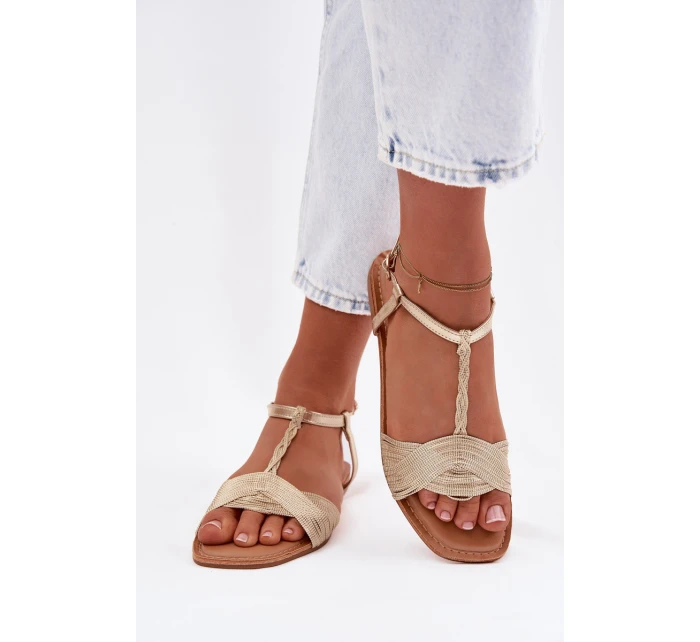 Ploché dámské sandály model 22037602 - Boto Ploché dámské sandály model 22037602 - Boto