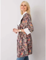 Dámsky kabát DHJ PL 6022A.26X čierny a červený