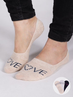 Yoclub Dívčí kotníkové ponožky bez vzoru lodiček, 3 balení SKB-0136G-AA0H Vícebarevné