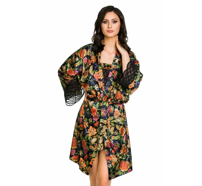 Dámské kimono FLOWER model 16107417 - MEDIOLANO Dámské kimono FLOWER model 16107417 - MEDIOLANO