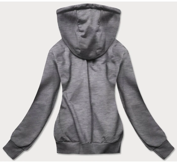 bluza damska z kapturem ciemny szary model 21731584 - J.STYLE