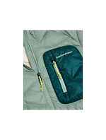 Dámská péřová bunda PEAK model 22241375 model Helium Utility Down Hood Jacket, zelená barva - Peak Performance